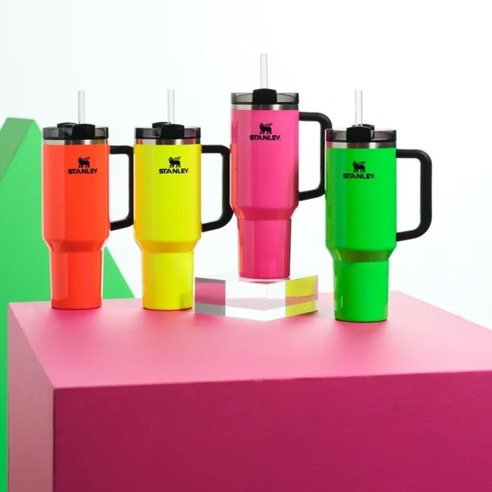 Stanley 40oz H2O Flowstate NEON Collection Quencher Tumbler. Your choice
